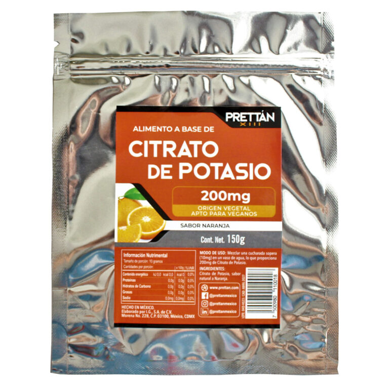 Citrato de potasio en polvo Prettán XIII Citrato de potasio en polvo Prettán XIII